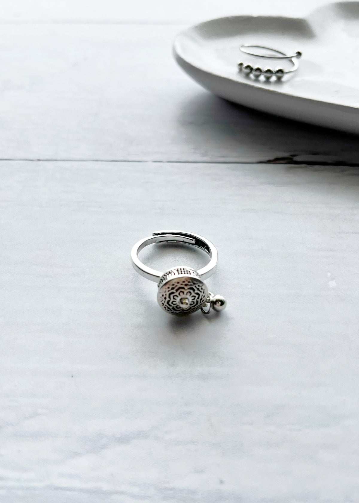 Anillo ansiedad giratorio