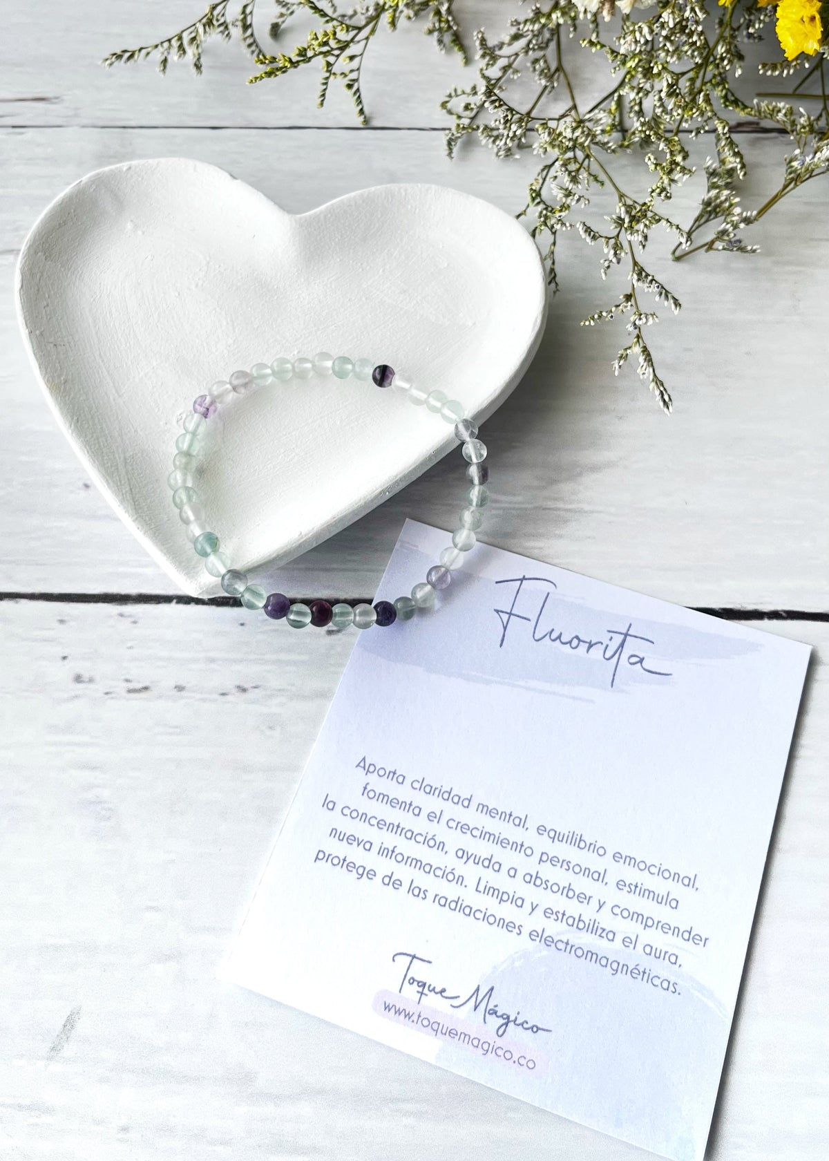 pulsera piedras naturales