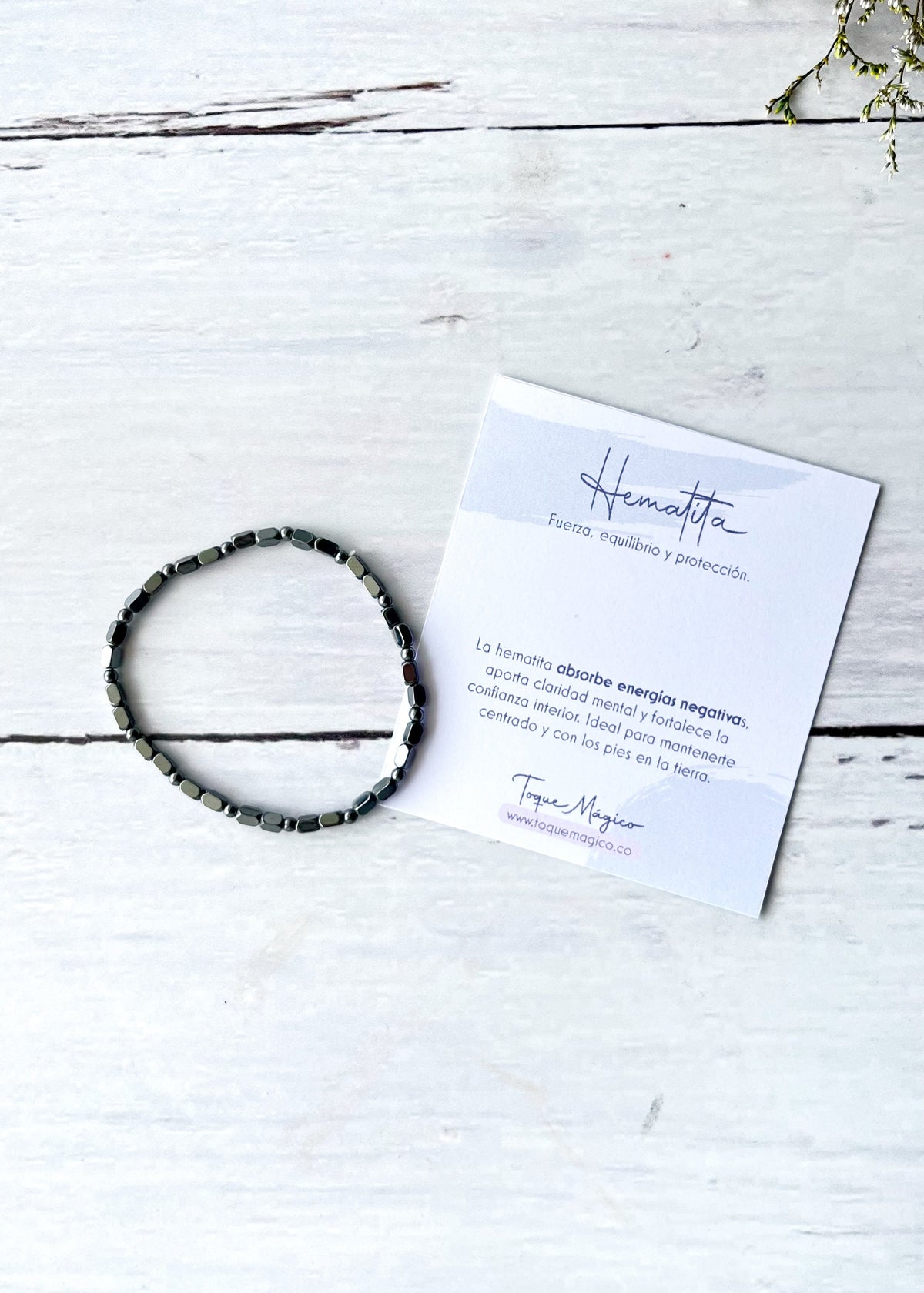 Pulsera hematita