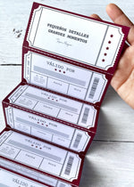 tiquetera para regalar