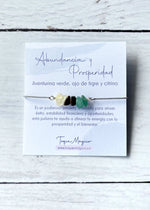 pulsera abundacia y prosperidad