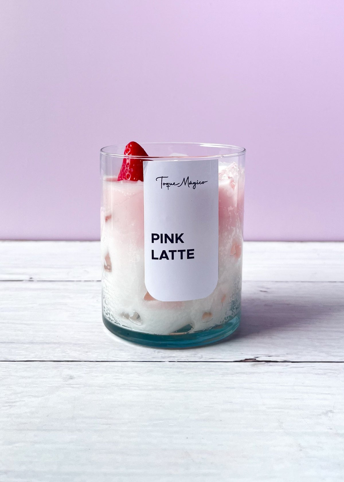 Pink latte