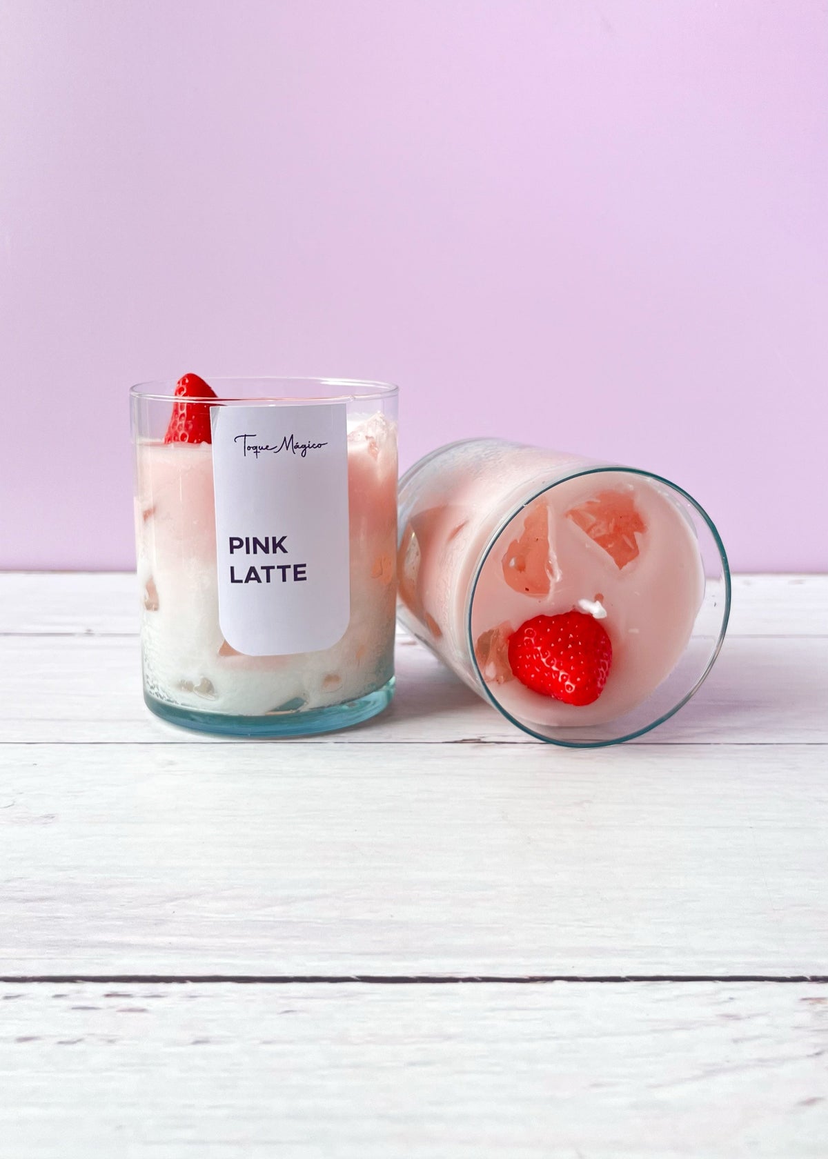 latte de fresa