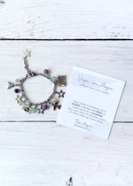 pulsera amatista, aventuran verde y citrino