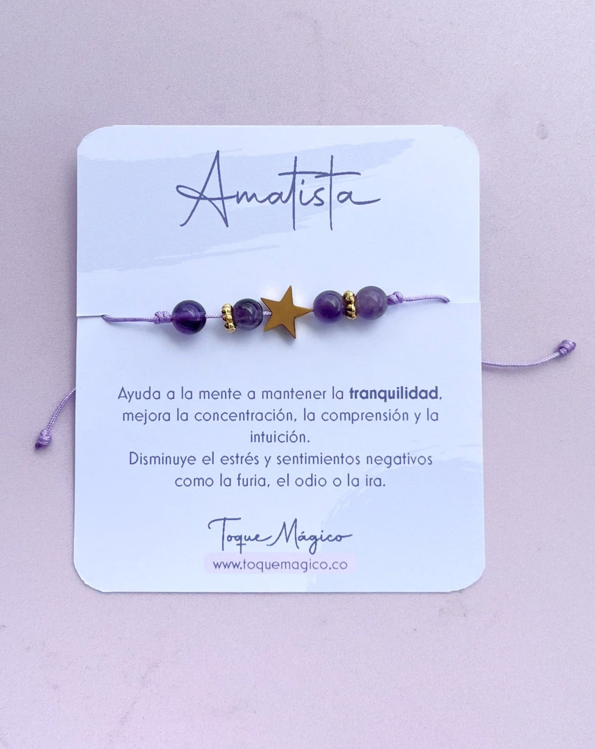 pulsera amatista para la tranquilidad