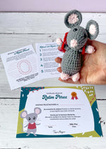 raton en crochet ratoncito tejido