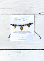 pulsera con lapislazuli y turqueza