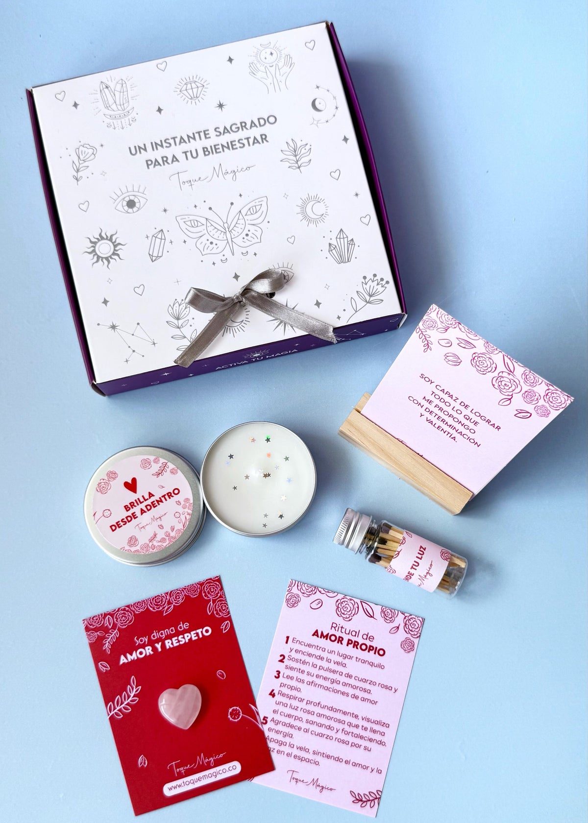 regalo lleno de luz, amor propio, significado