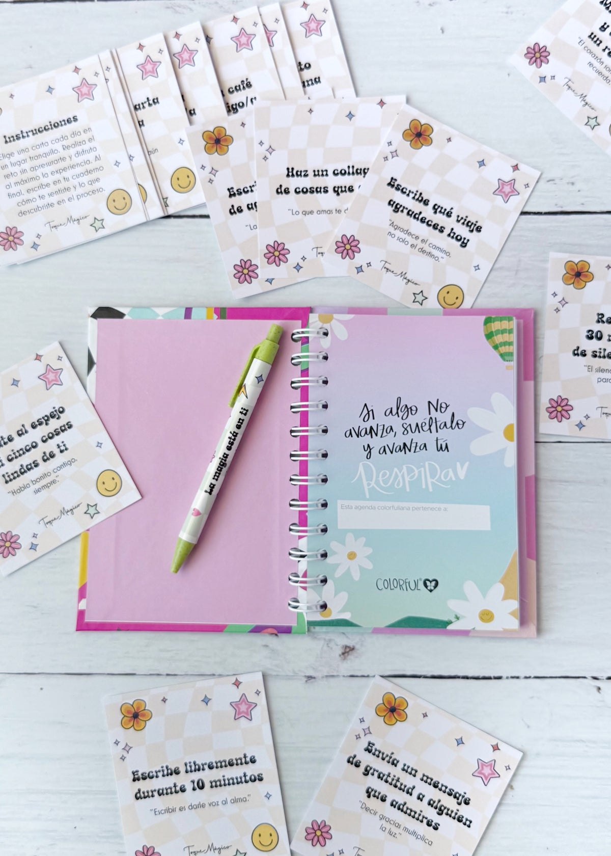 30 dias para ser feliz, escritura para sanar