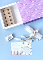 10 Velas navideñas personalizadas con base