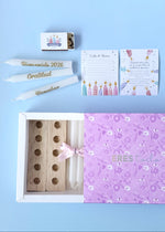 10 Velas navideñas personalizadas con base