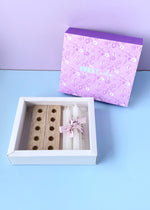 10 Velas navideñas personalizadas con base