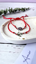 Pulseras o tobilleras timón y ancla