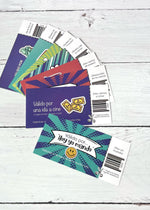 Cupones de regalo individuales