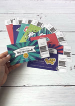 Cupones de regalo individuales