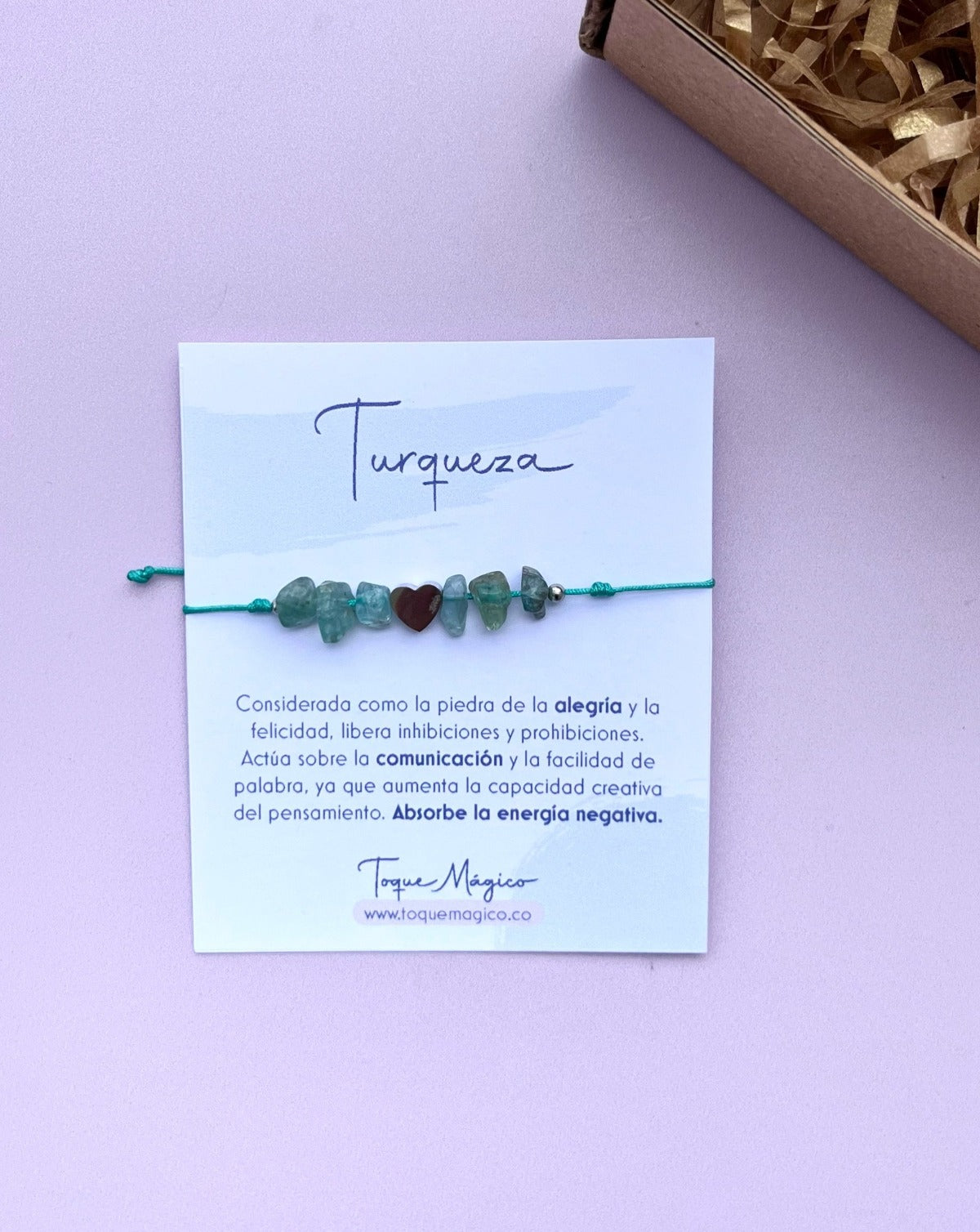 Pulsera turqueza